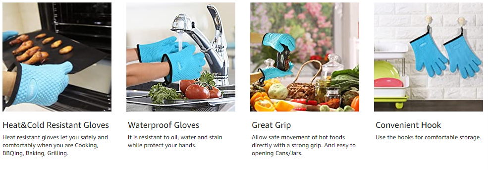 Silicone Oven Gloves