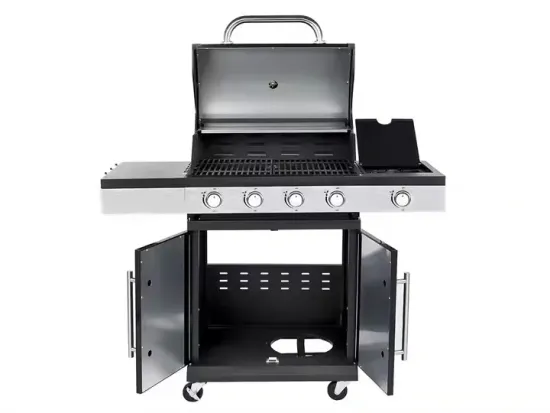 Hot Sale Professional Factory Stainless Steel Tabletop Outdoor BBQ Gas Grill for Garden Barbecue