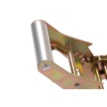 Maikling hawakan ng ratchet strap