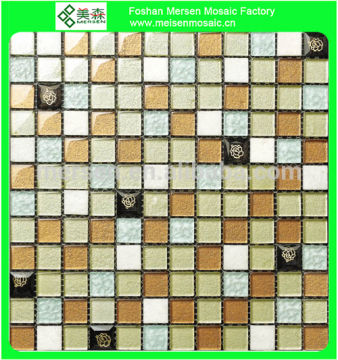High Quality Europe Mosaic Tile Fashionable Indoor Glass Mosaic SCH302