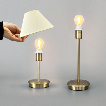 Cordless Rechargeable LED Table Lamp for Bedroom and Restaurant
