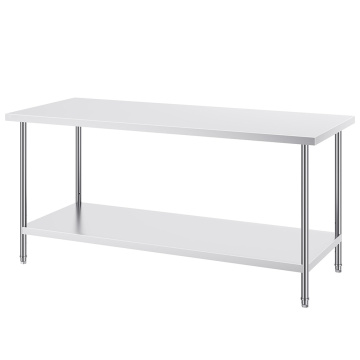 stainless steel work table for hotels