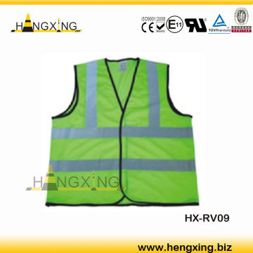 HX-RV09 Reflective green safety Vest