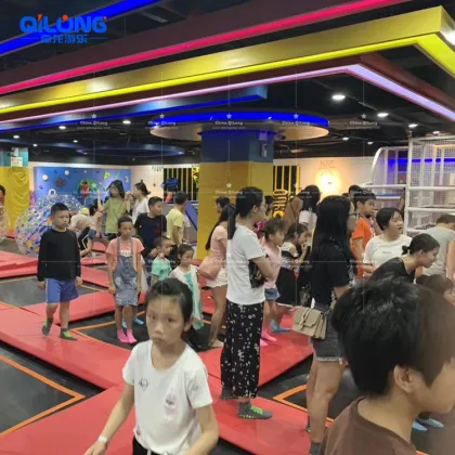 Guangdong Project: Commercial Bungee Jump Trampoline Park