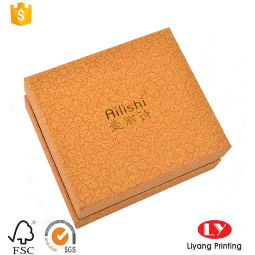 Printed belt cardboard packaging box with lid