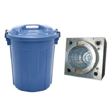 Outdoor plastic garbage bin injection mould