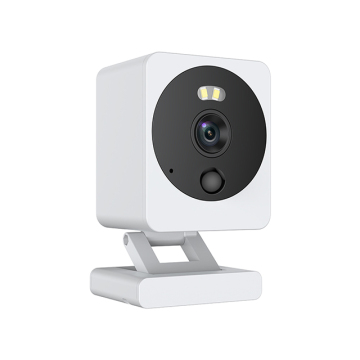 Tuya WiFi Mini Indoor Security Camera: 5MP Smart Home Baby Monitor with Night Vision and Two-Way Audio