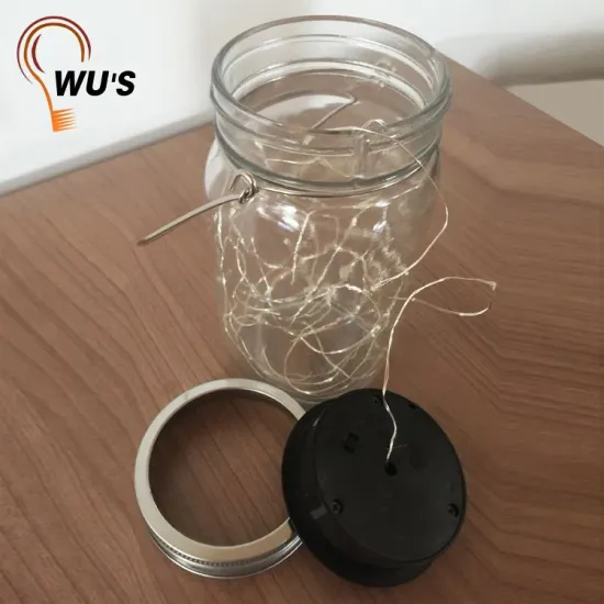Quality Guaranteed factory supply solar glass jar light