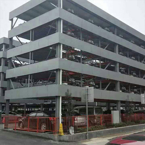 Five Layer Lifting and Traversing Car Parking System