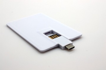 OTG Business Card USB Flash Drive with Full Printing Logo