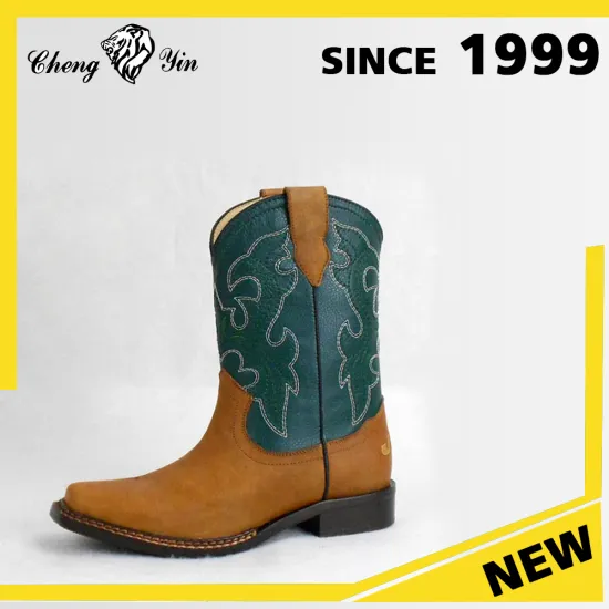 Latest Comfortable Durable Black Rubber Outsole Beautiful Genuine Leather Wholesale Horse Riding Boots for Outdoor