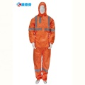 Reflective Non Woven Coveralls Protective Safety Clothing
