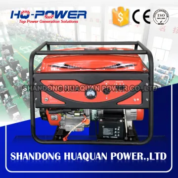 5000w gasoline electric motor 5 kw generator