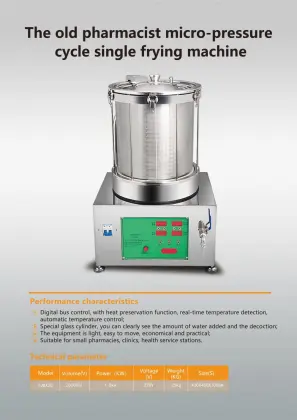 Chinese Herbal Medicine Extracting Machine Decoction Machine