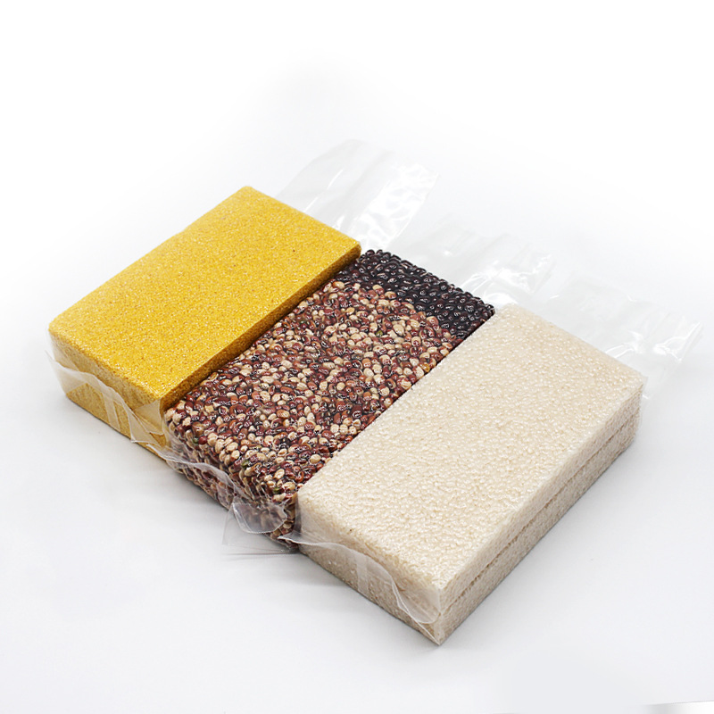 Rice brick food vacuum bag