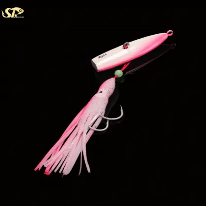 Sea Fishing Lure: Octopus Skirt Saltwater Snapper Jig for Inchiku Jigging