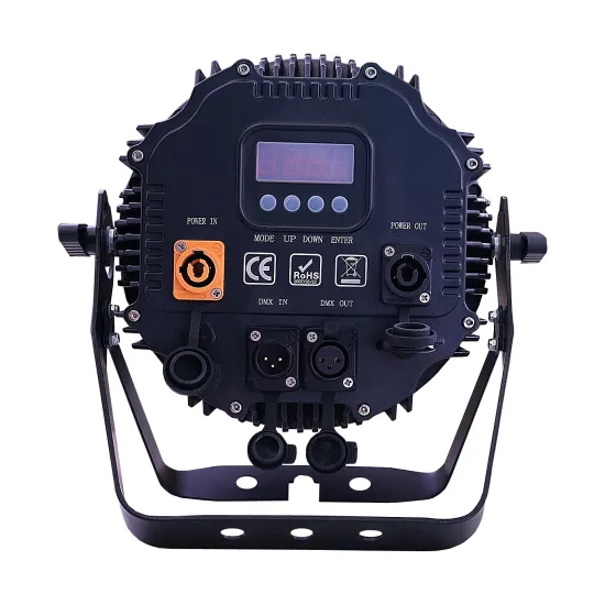 MITUSHOW Direct LED Stage Lights: 54 Pcs IP65 Waterproof RGB PAR 3W