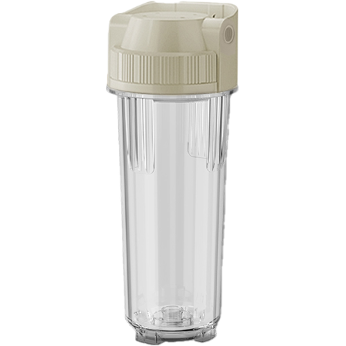 Tapa gris de 10 pulgadas, soporte de montaje, rosca de manguera de 1/4