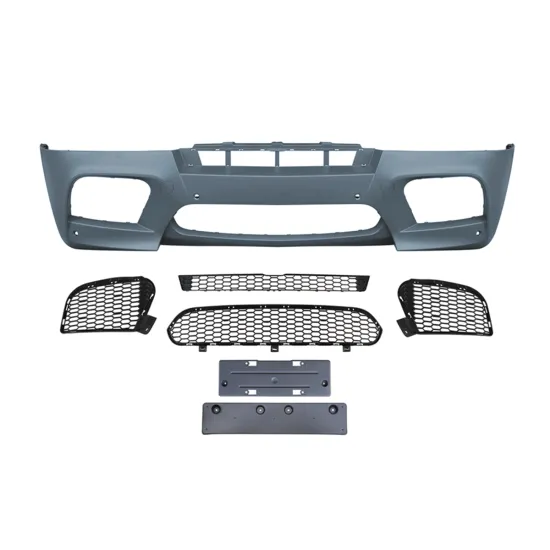 X6M Style Front Rear Bumper Lip Diffuser PP ABS Body Kit for BMW X6 E71