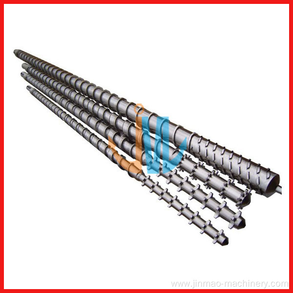 High speed screw and barrel for extruder