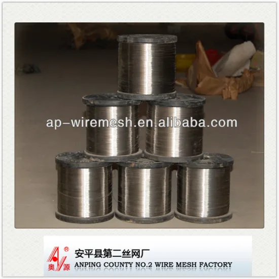 Stainless Steel Wire/sus 304 0.1mm stainless steel piano wire