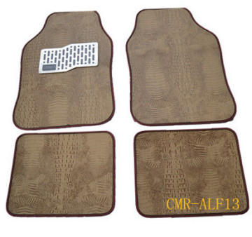 Leather Car Mat for Car Decoration