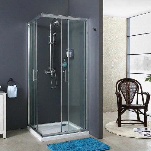 Cheap Corner Bathroom Shower Enclosure Room SlidingDoor