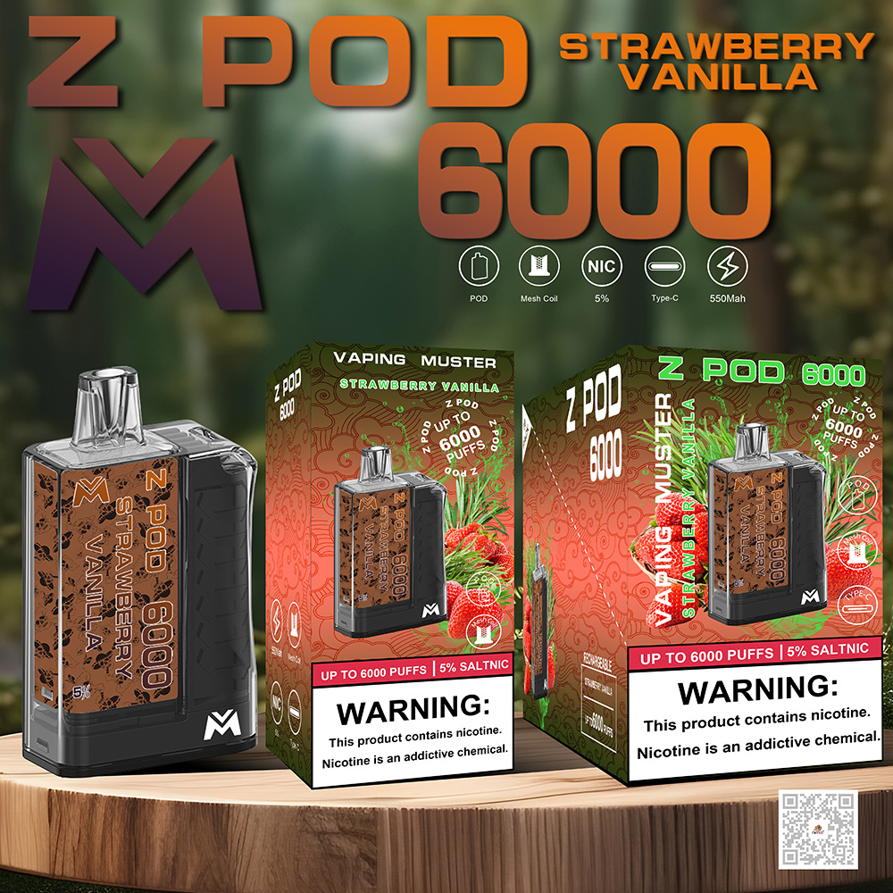 Z Pod E-Cigarette 6000 Vape