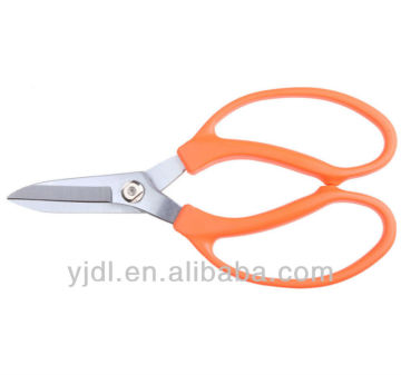 PVC handle Special handle stainless steel garden scissor