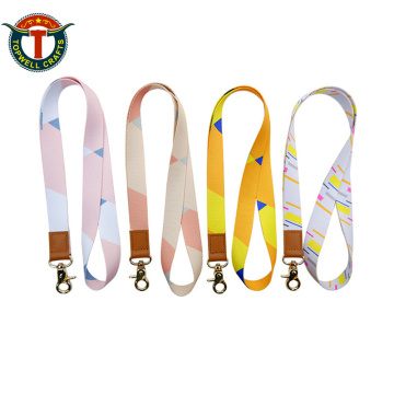 High quality cheap custom security woven lanyard