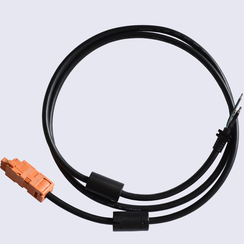 Conjunto de cable de alimentación industrial