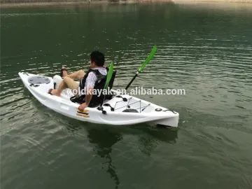single foot Pedal kayak ,hands free,fishing boat ,pedal boat ,sports kayak