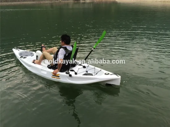 single foot Pedal kayak ,hands free,fishing boat ,pedal boat ,sports kayak
