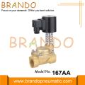 Válvula solenoide de latón para vapor de alta temperatura 3/8 &#39;&#39; 1/2 &#39;&#39;