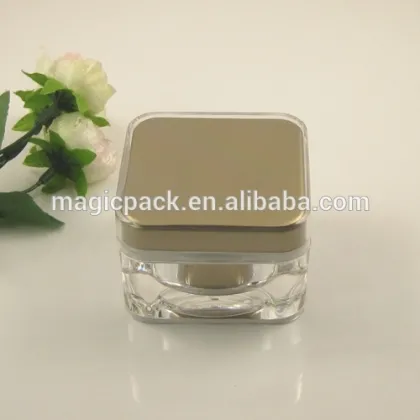 brown cream bottle plastic facial mask packaging