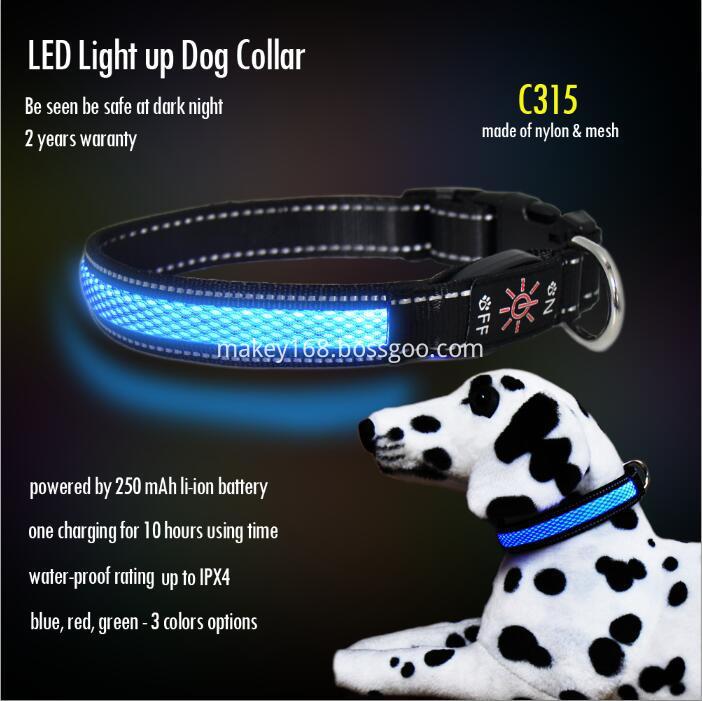 Led Flashing Pet Collar