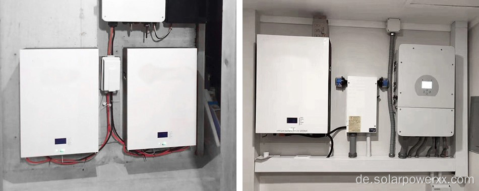 LIFEPO4 48 V Wechselrichter Batterie -Solarenergiesystem