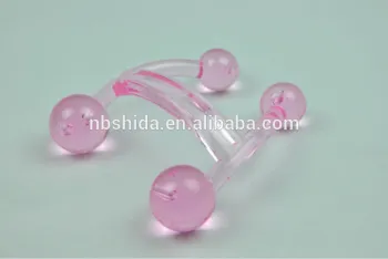 Plastic H-shaped body massager & promotion gift