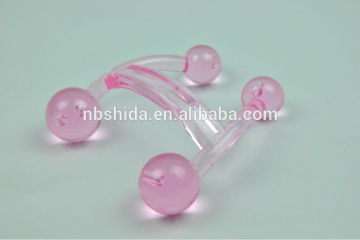 Massager e regalo di promozione a forma di H in plastica