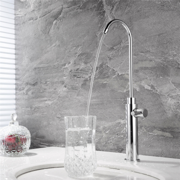 HIDEEP high quality pure brass heightening style kitchen direct drinking faucet