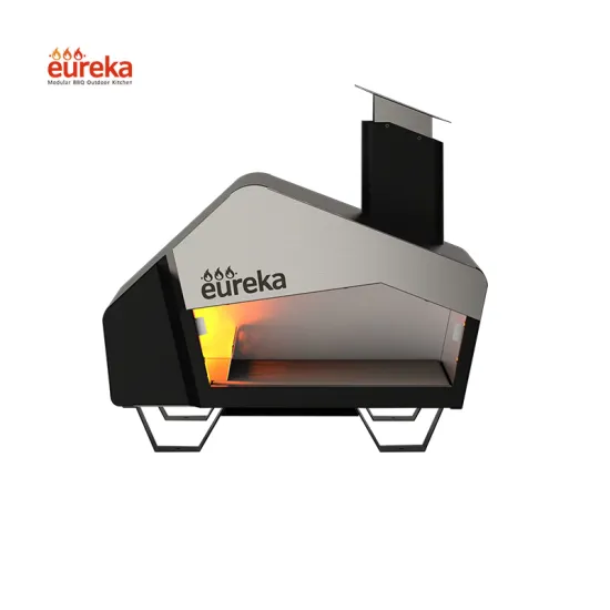 Fast Cooking 500 Degrees Natural Gas Indoor Wood Fired Pizza Oven