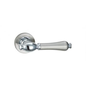 Cupboard handle Aluminum door handle on zinc rosette