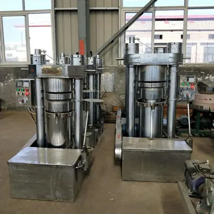 Sesame and Olive Oil Extraction Machinery: Commercial Hydraulic Hot and Cold Oil Press Machine