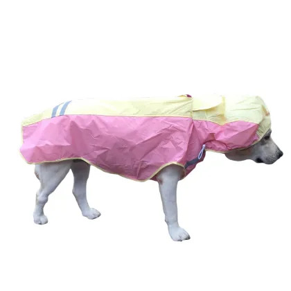 Dog Clothes Reflective Rain Dog Polyester Raincoat