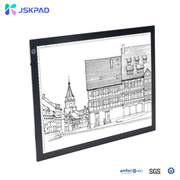 Placa de rastreamento de arte de desenho de brilho de 3 níveis JSKPAD