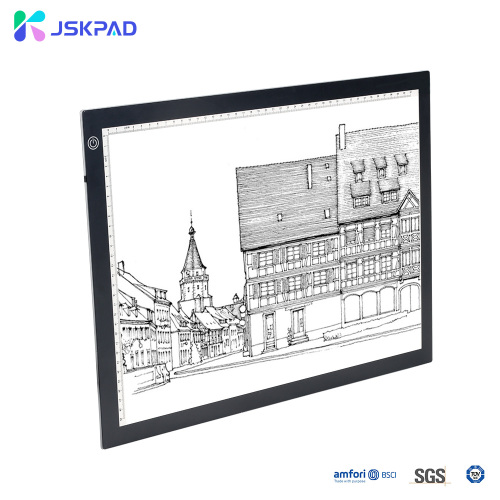 JSKPAD Tableau de traçage d'art de dessin de luminosité à 3 niveaux
