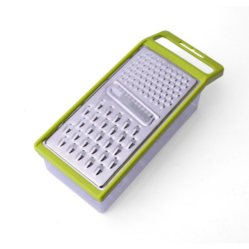 Multifunctional Stainless Steel Kitchen Grater for Fruits, Vegetables, and Cheese