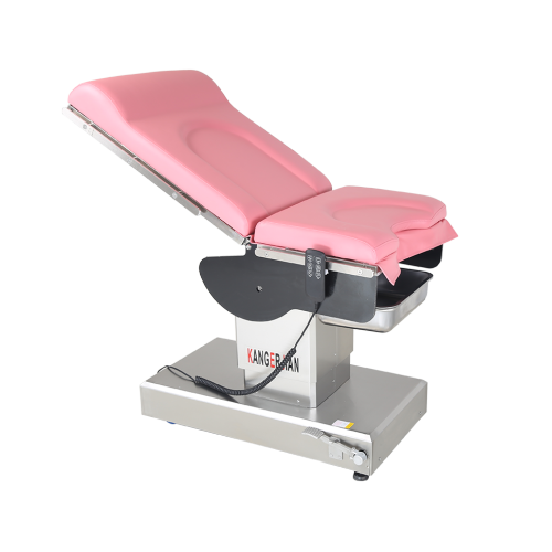 Electric gynecologic diagnostic bed