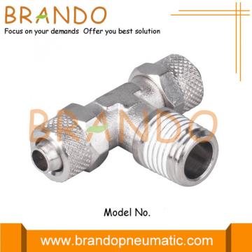 Male Branch Tee Swivel Quick Twist Pneumatic Fittings