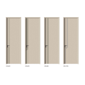 Flat Panel Simple Wood Doors Namusong Light Apricot